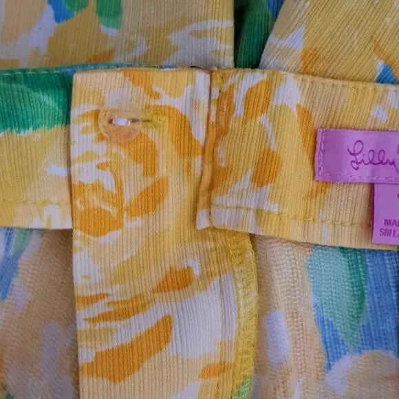 Lilly Pulitzer First Impression Deenie Shorts Sunglow Yellow 5” Inseam - Picture 10 of 12
